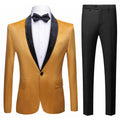 Men's Gold Tuxedo Luxurious Velvet