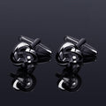 French Metal Knotted Cufflinks