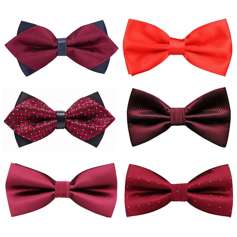 Men's Classic Bow Tie Red Collection