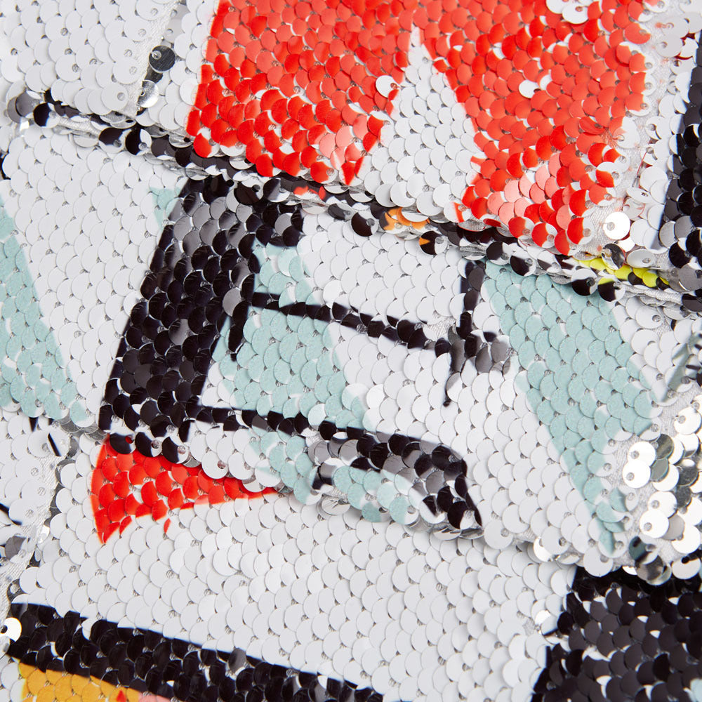 Men's Fashion Portrait Graffiti Sequined Embroidered Jacket