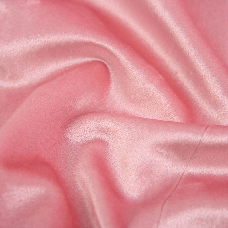 Men's Classic Velvet Closure Collar Pink Tuxedo