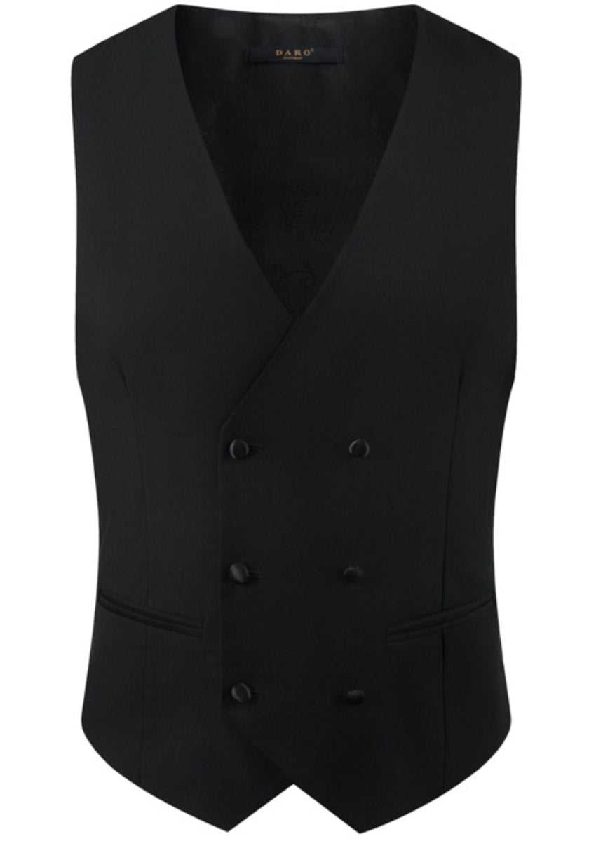 Men’s Black 3-Piece Hotfix Crystal Peak Lapel Tuxedo Set