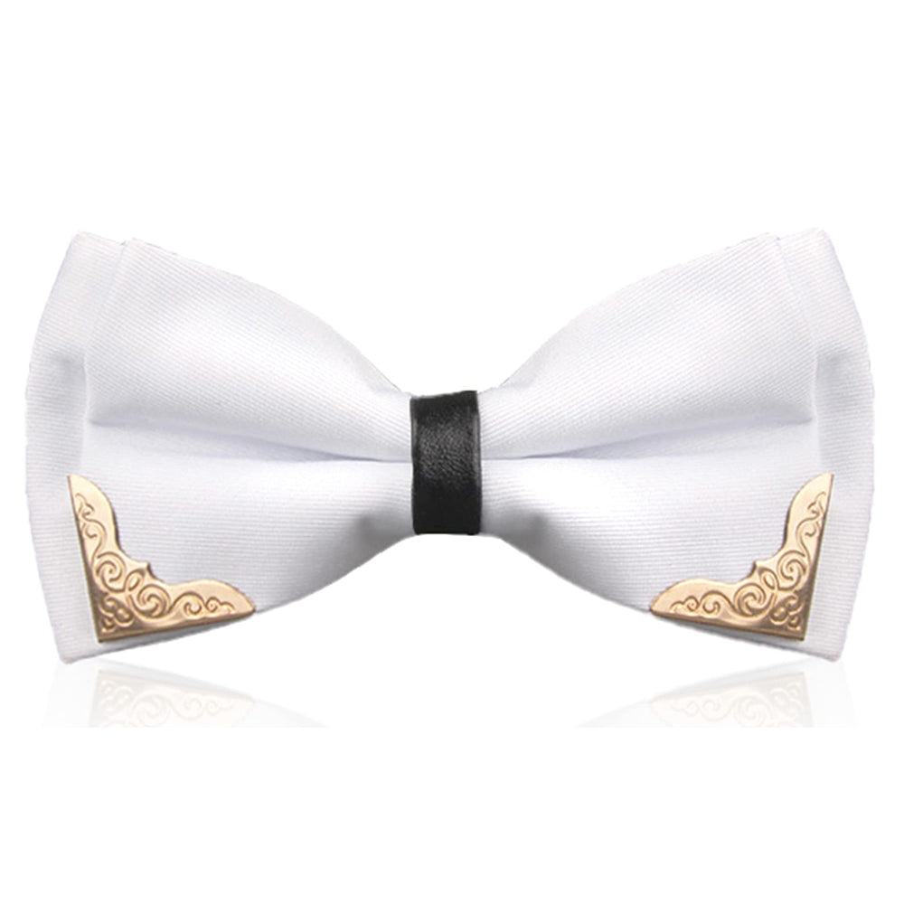 Men's Metal Gold Bow Ties