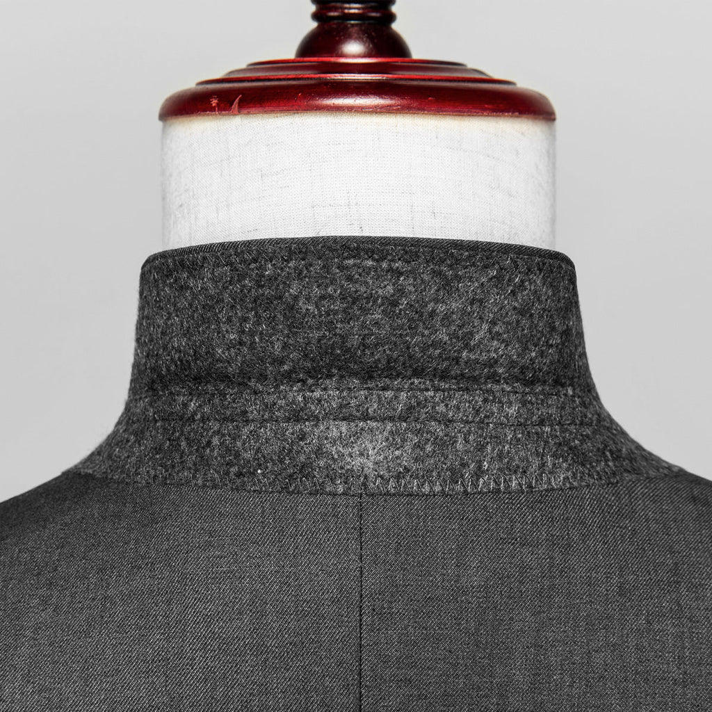 Men's 2-Piece Classic Two Button Casual Gray Suit