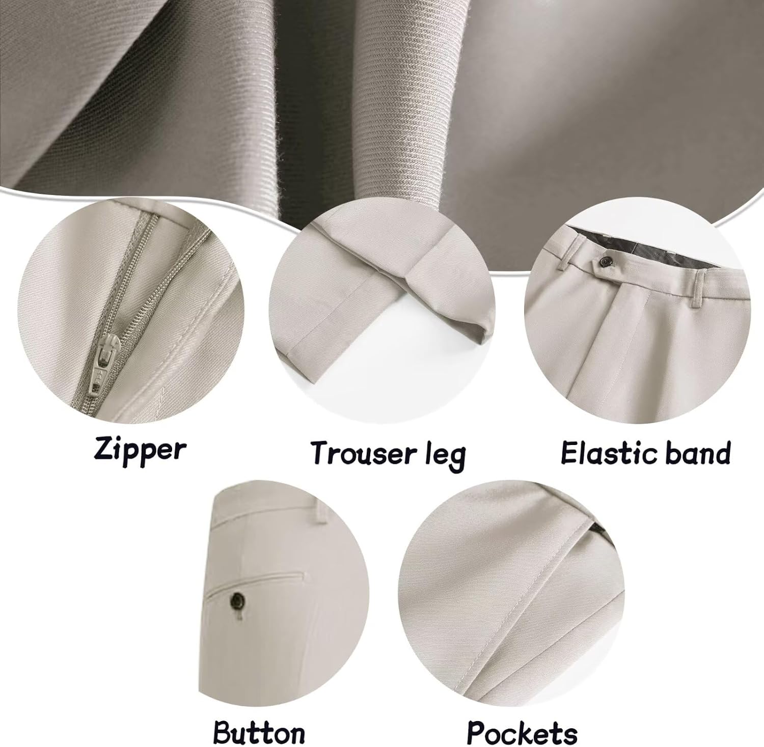 Men's 4 Piece Formal Suit Peaked Lapel Jacket Double Breasted Vest, Pants & Bow Tie for Prom Nights