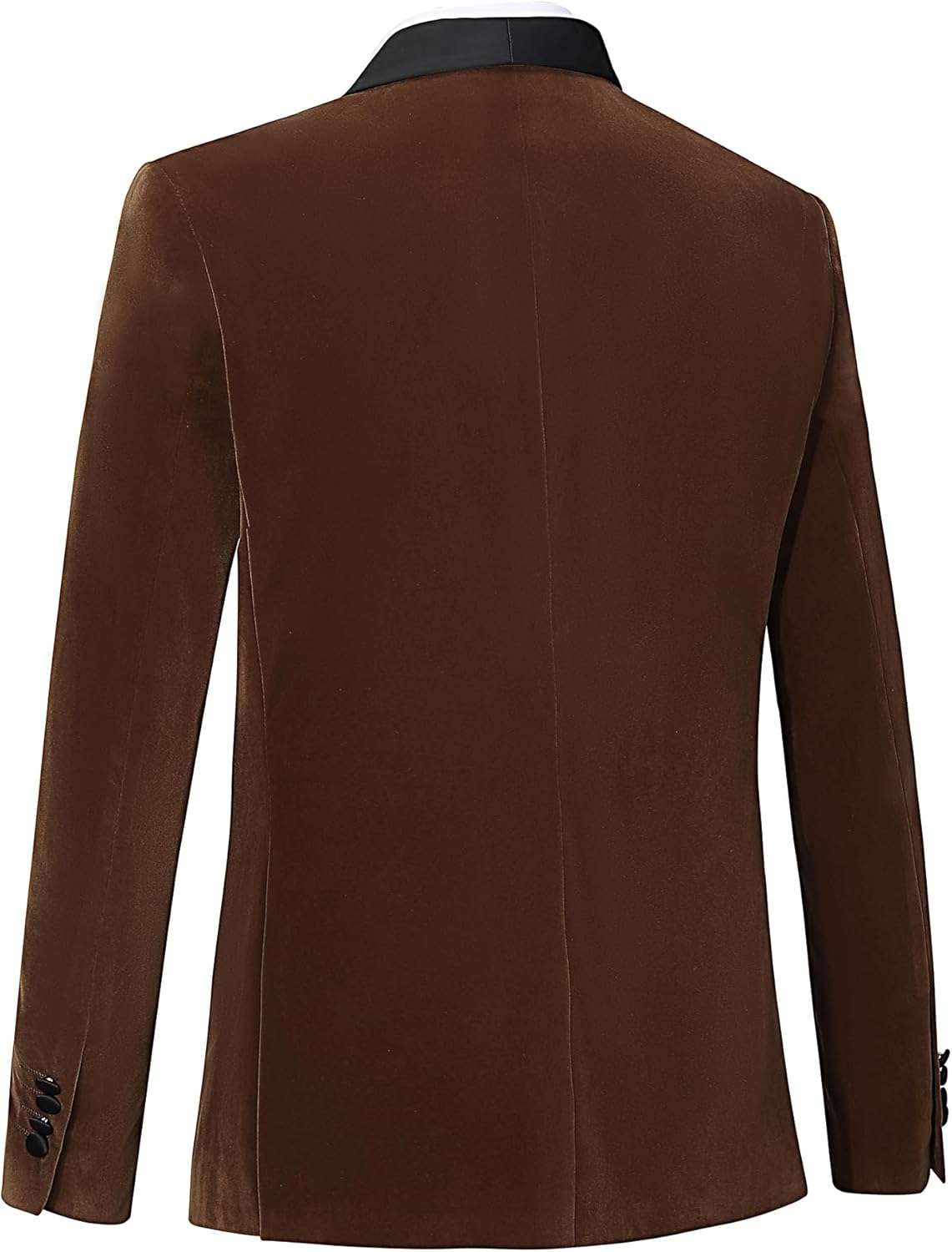 Men Suit Blazer Tuxedo Slim Fit Velvet Party Wedding Prom