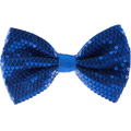 Fashion Sequins Navy Bow Tie
