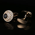 Angel Eyes Rose Gold Cufflinks