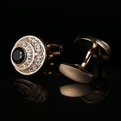 Angel Eyes Rose Gold Cufflinks