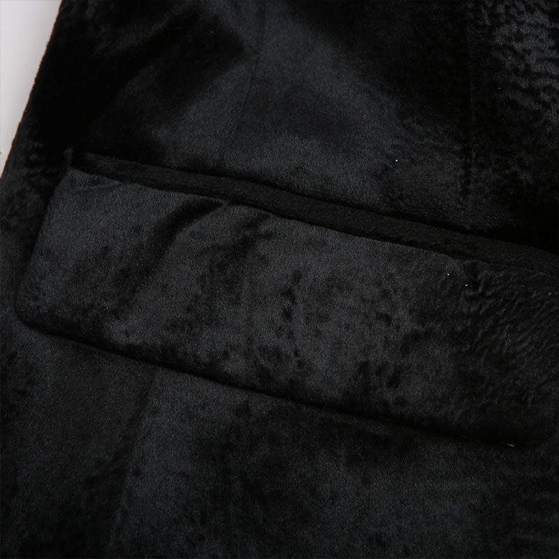 Men's Luxurious Velvet Black Tuxedo