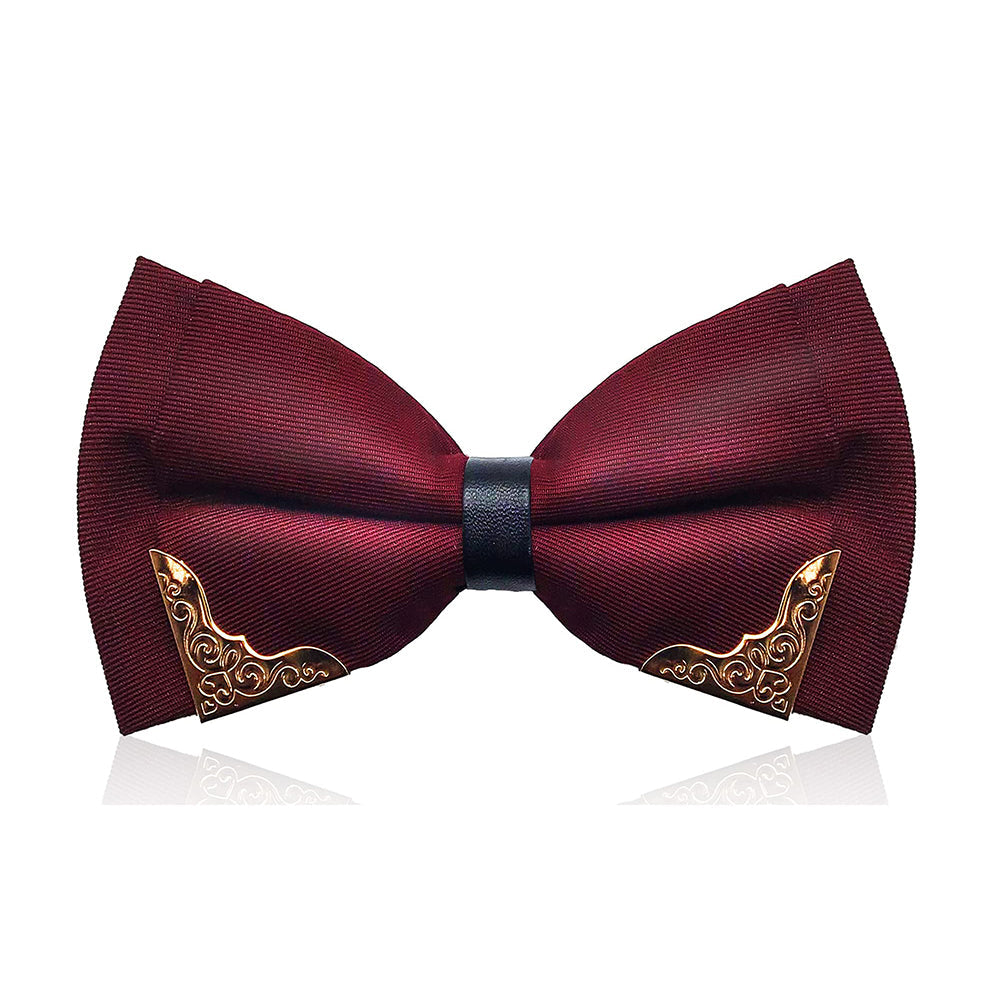 Men's Metal Gold Bow Ties