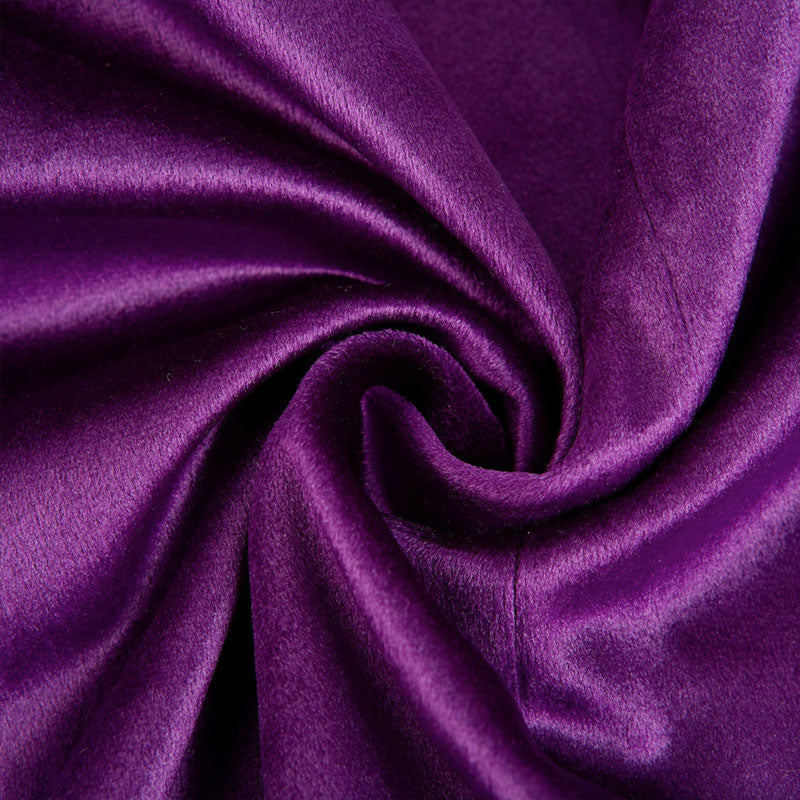 Men's Classic Velvet Closure Collar Purple Tuxedo