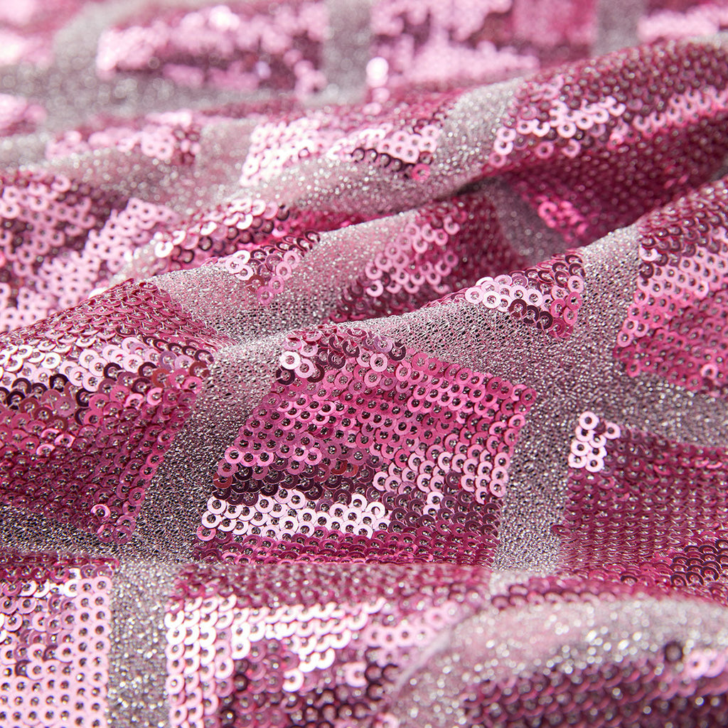 Men's Shimmering Argyle Pattern Pink Tuxedo Jacket