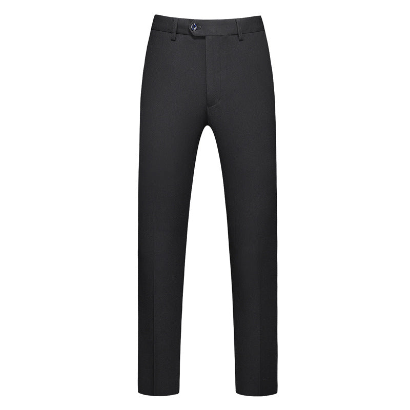 Men’s 3-Piece Classic Double-breasted Black Business Suit