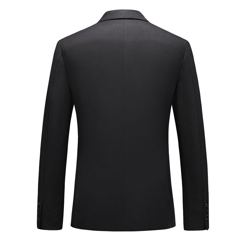 Men’s 3-Piece Classic Double-breasted Black Business Suit