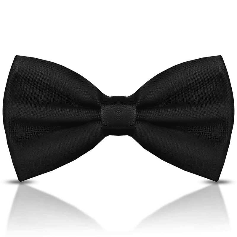 Men's Adjustable Neck Pre-Tied Satin Tuxedo Bowtie