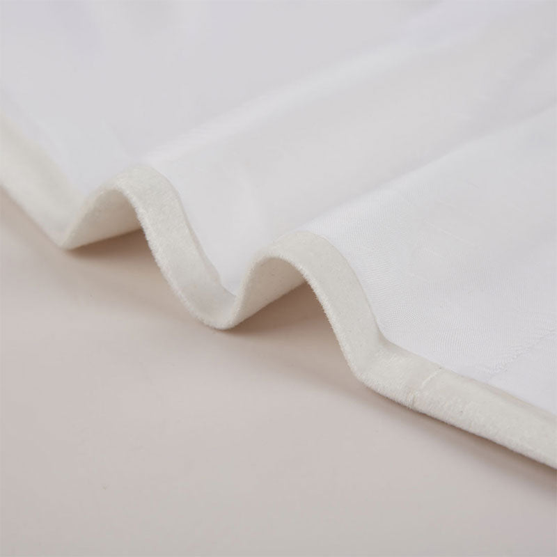 Men's Classic Velvet Closure Collar White Tuxedo