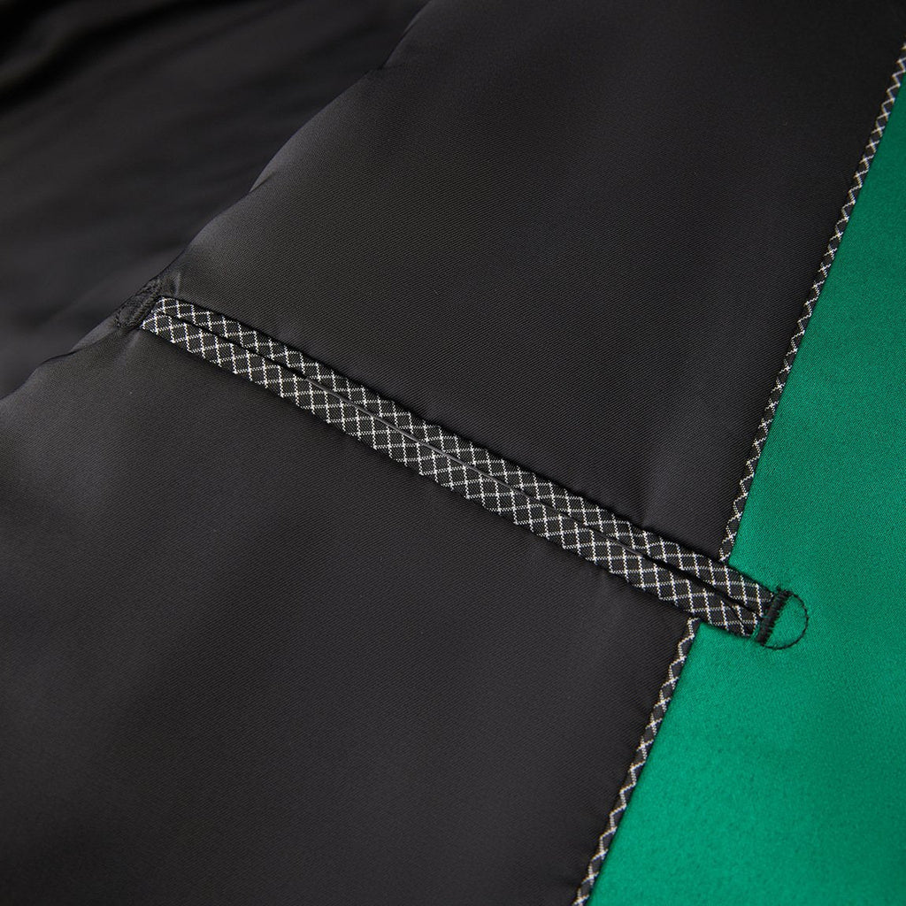 Men's Sequin Geometric Mosaic Green Tuxedo